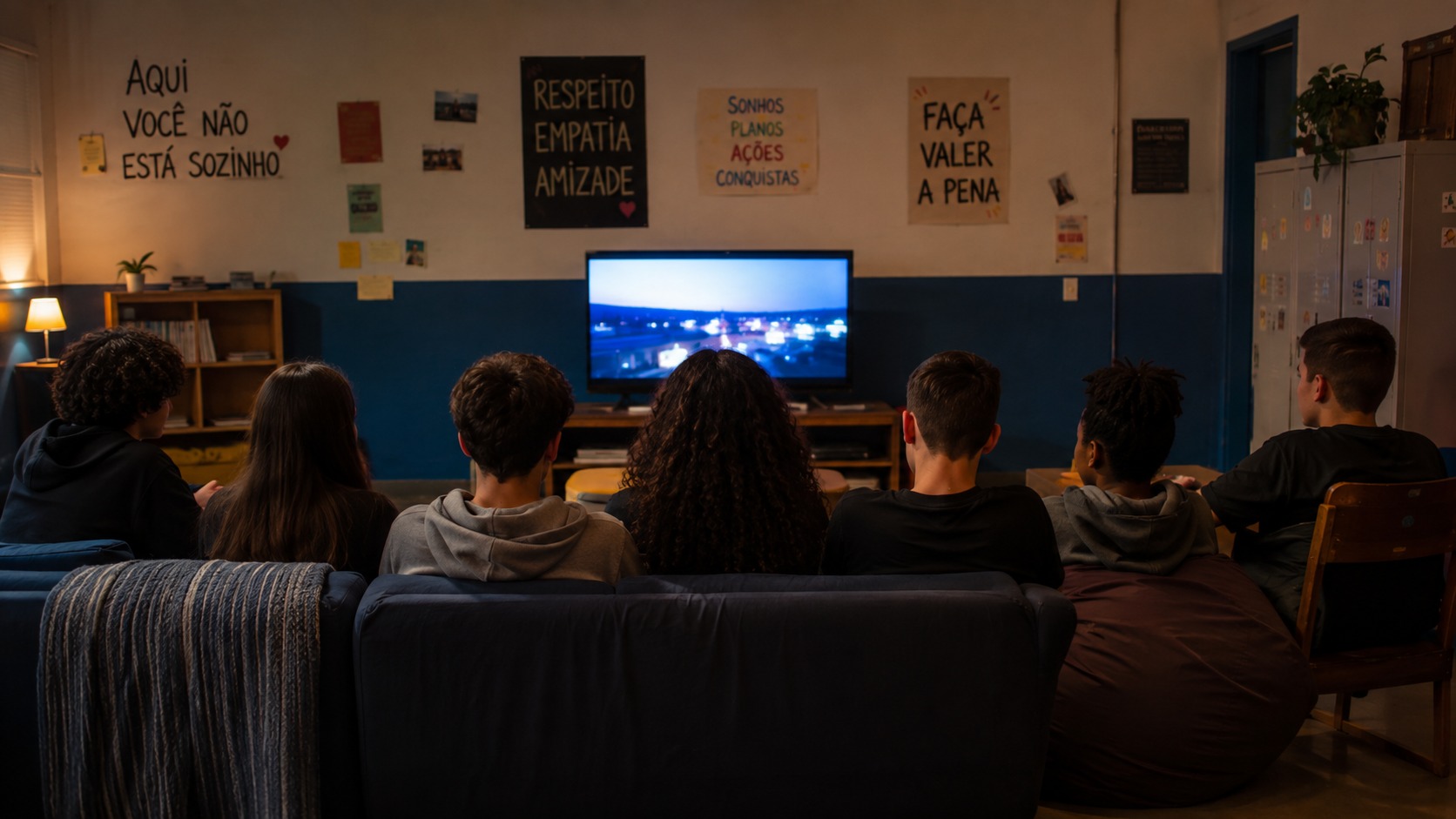 Uma TV nova para compartilhar bons momentos